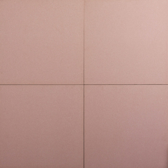 Mauve Pink Quartz Tile - 24" x 24" x 3/8" Polished