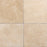 Romano Cross Cut Travertine Tile - 16" x 16" x 1/2" Chiseled