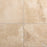 Romano Cross Cut Travertine Tile - 16" x 16" x 1/2" Chiseled, Filled & Honed