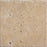 Walnut Cross Cut Travertine Tile - 8" x 8" x 1/2" Chiseled, Unfilled & Honed