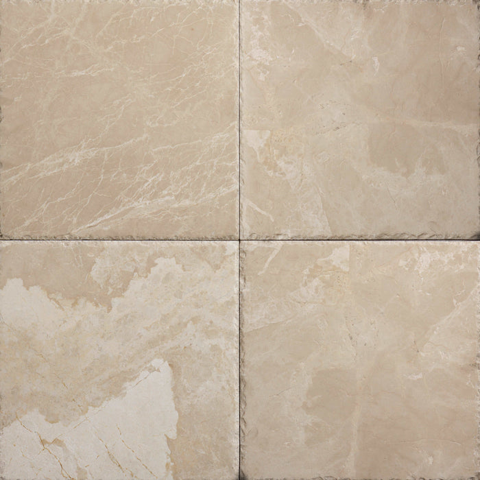 Pagnolo Rustico Marble Tile - 18" x 18" x 1/2" Brushed