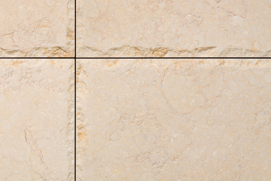 Chiseled Mediterranean Desert Limestone Tile