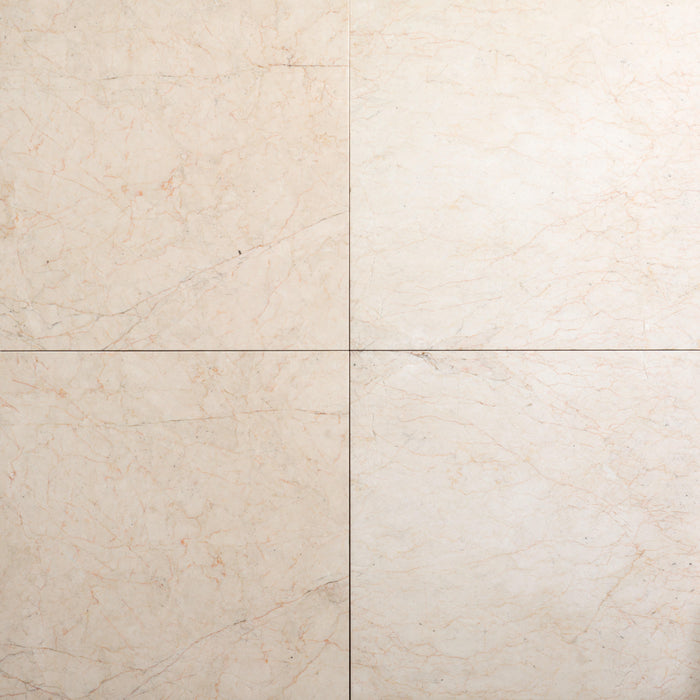 Vitolo Pink Marble Tile - 24" x 24" x 5/8" Brushed