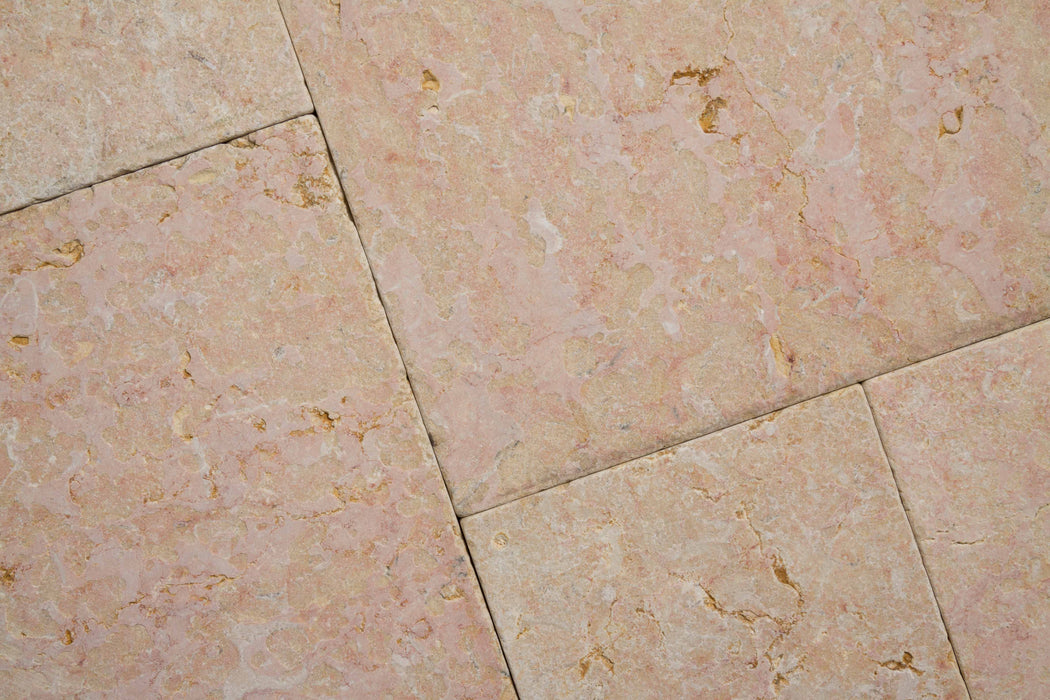 Vicentone Perla Flamed Granite Paver Versailles Pattern