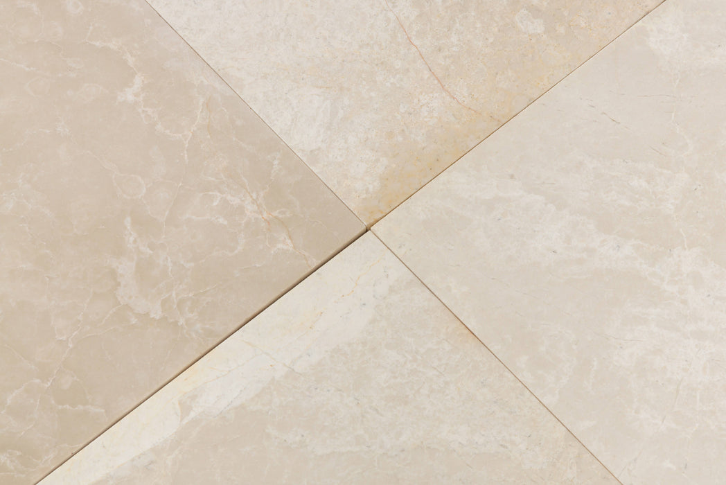 Euro Creme Polished Marble Tile