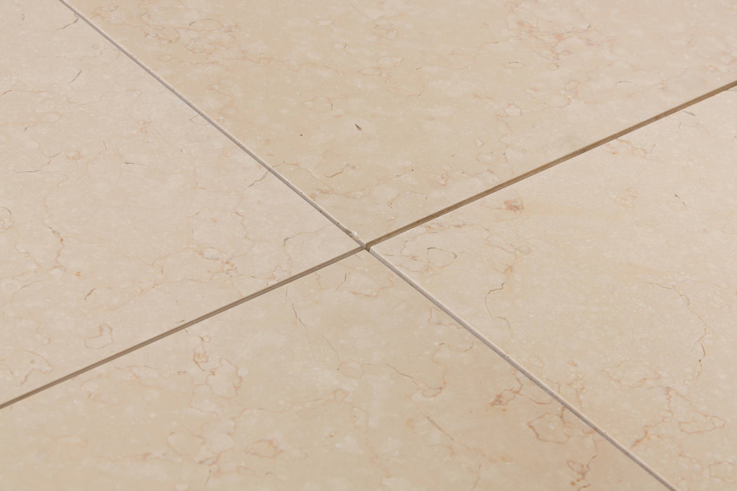 Mediterranean Ivory Honed Limestone Tile