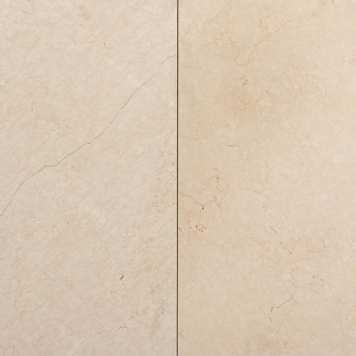 New Crema Marfil Marble Tile - 12" x 24" x 5/8" Honed 