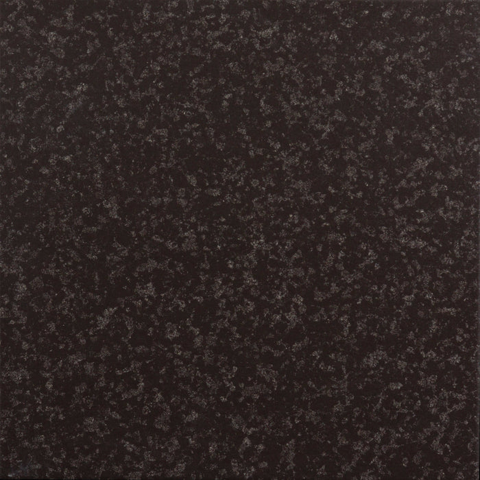 Granito Nero Absoluto Porcelain Tile - 12" x 12" x 1/4" Polished