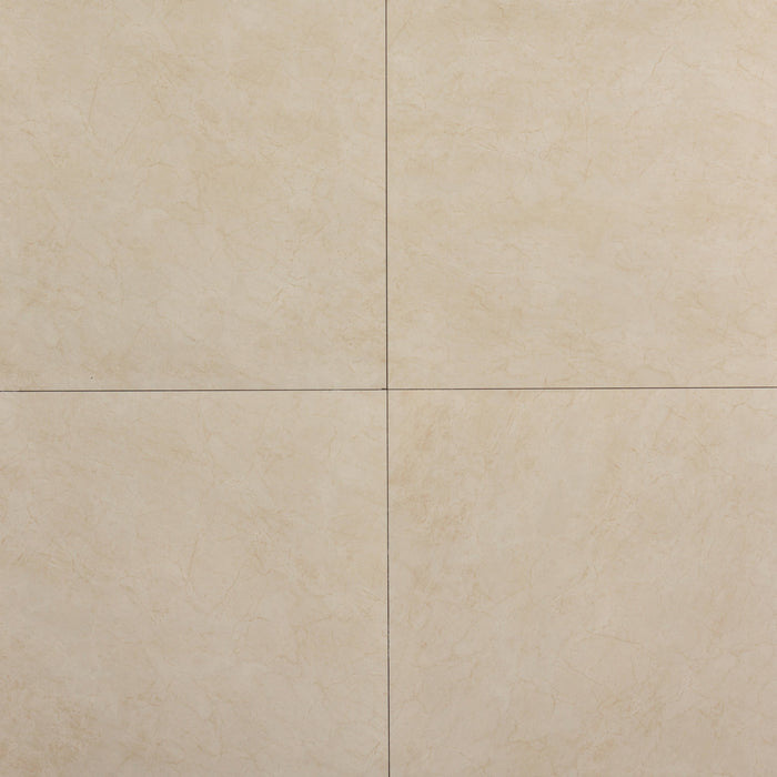 Sand Porcelain Tile - 24" x 24" x 1/4" Polished