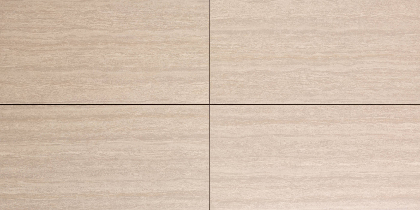 Casamara Grey Porcelain Tile - 12" x 24" x 1/4" Matte