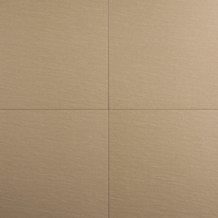 Indus Sand Porcelain Tile - 24" x 24" x 1/4" Textured