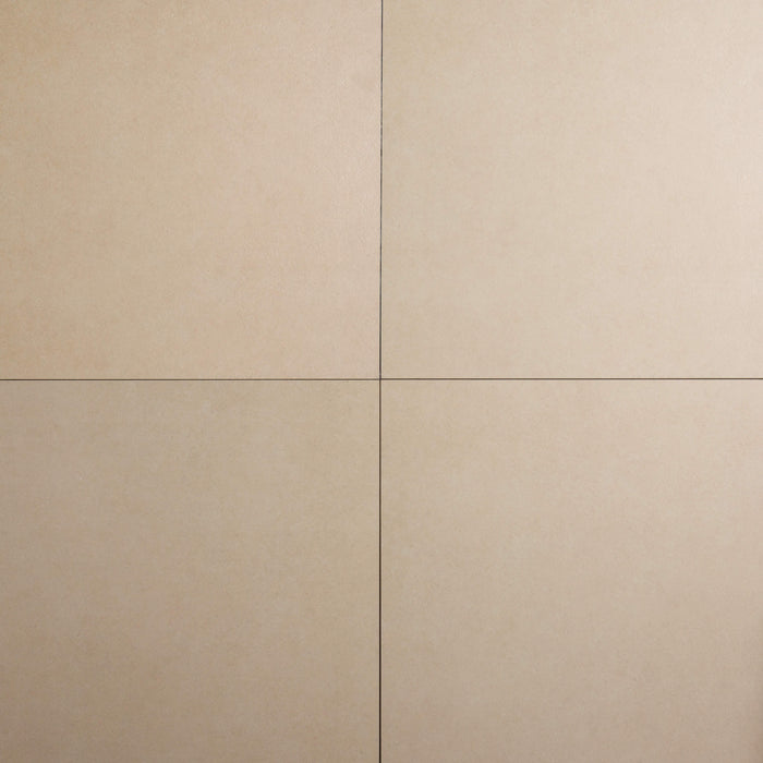 Damasso Beige Porcelain Tile - 24" x 24" x 1/4" Matte