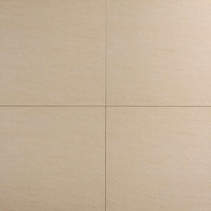 Tortiolo Crema Porcelain Tile - 24" x 24" x 1/4" Matte