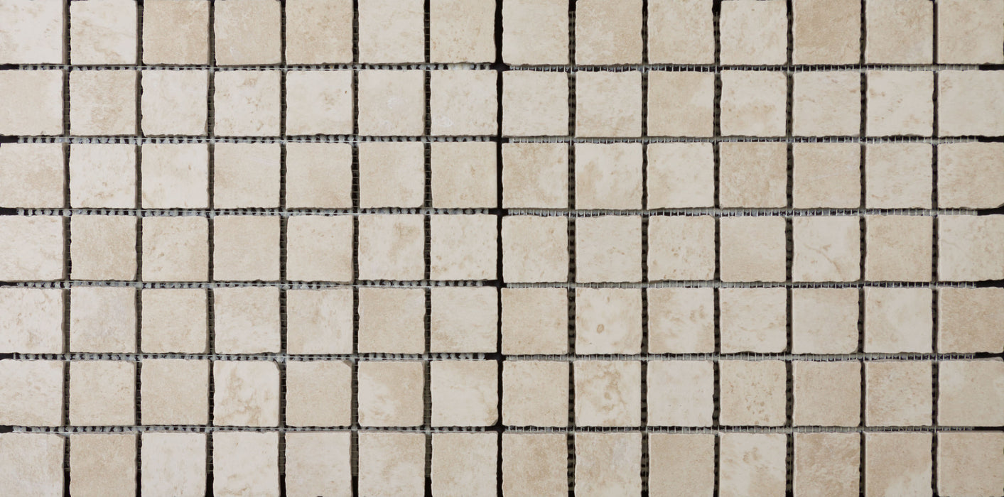 Polished Faenza Chiaro Porcelain Mosaic