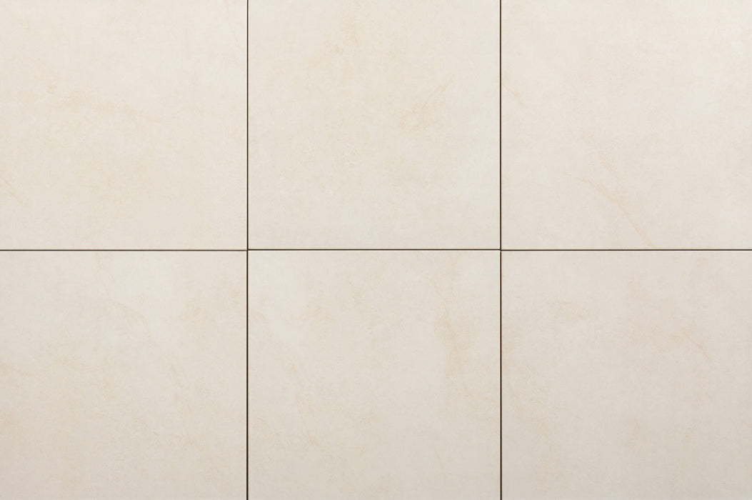 Erige White Porcelain Tile - 12" x 12" x 1/4" Matte