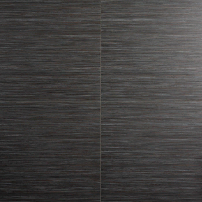 Cenighe Black Porcelain Tile - 24" x 24" x 1/4" Satin