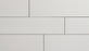 Detotte Whte Porcelain Tile - 6" x 24" x 1/4" Satin