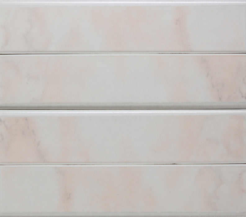 Polished Pincari Salmoni Ceramic Bullnose