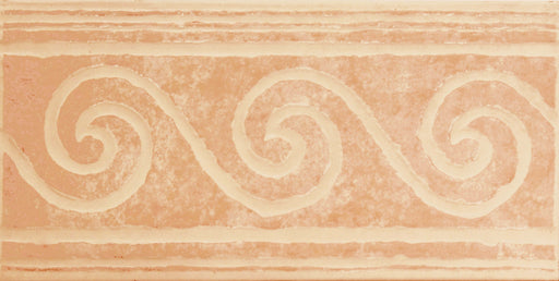 Sicilian Salmo Deco Ceramic Tile - Satin