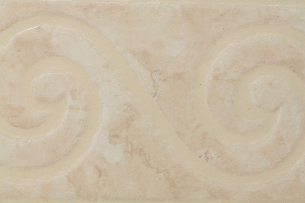 Saturnia Roma Deco Ceramic Tile - 6 1/2" x 13" x 1/4" Satin