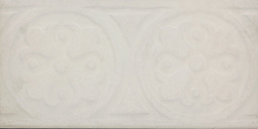 Marquis Bianco Deco Ceramic Tile - Satin