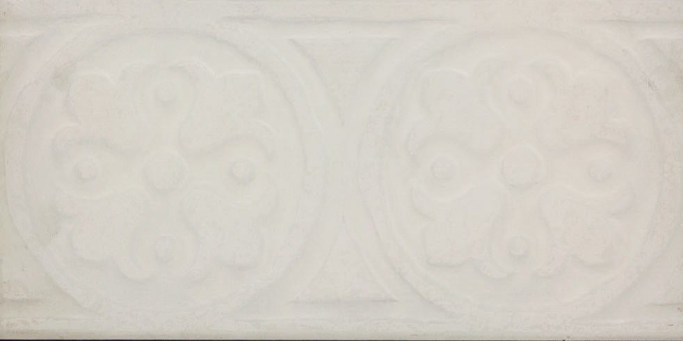 Marquis Bianco Deco Ceramic Tile - Satin