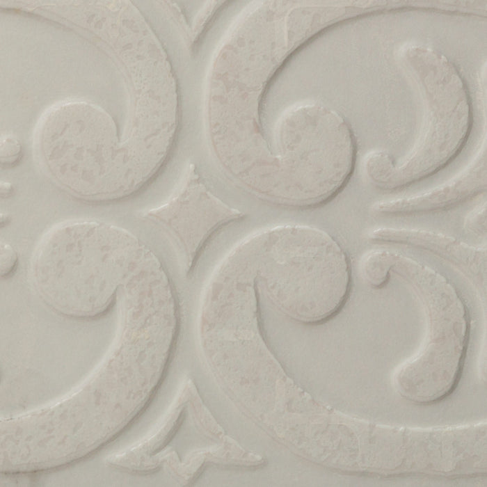 Marquis Bianco Deco Satin Ceramic Tile