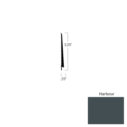 Johnsonite Harbour TDC-72-3 1/4X75
