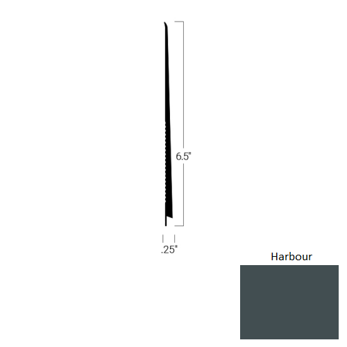 Johnsonite Harbour TDC-72-6 1/2X75