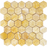 Honey Onyx Mosaic - 2" Hexagon Polished