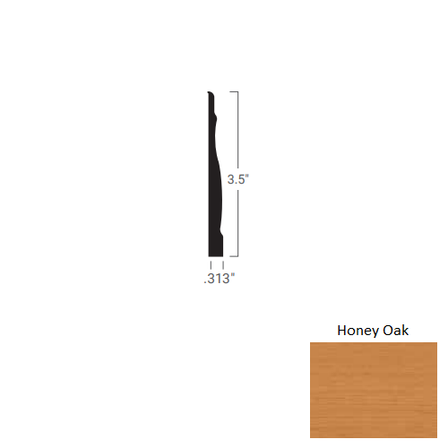 Tarkett Johnsonite MS7 Honey Oak Masquerade Wall Base | Lowest Price ...