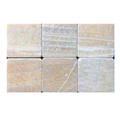 Honey Onyx Tumbled Tile