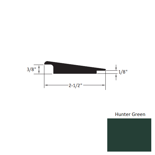 Johnsonite Hunter Green CTA-86-K