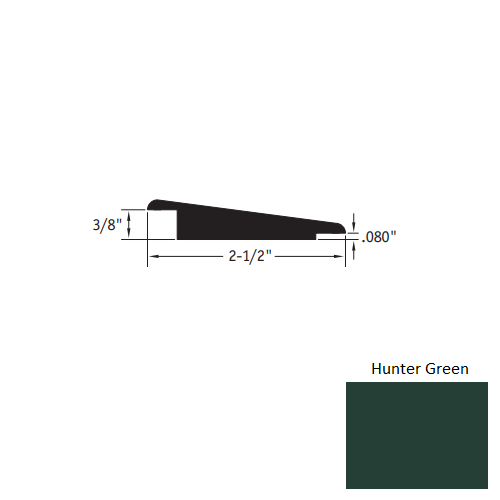 Johnsonite Hunter Green CTA-86-Z