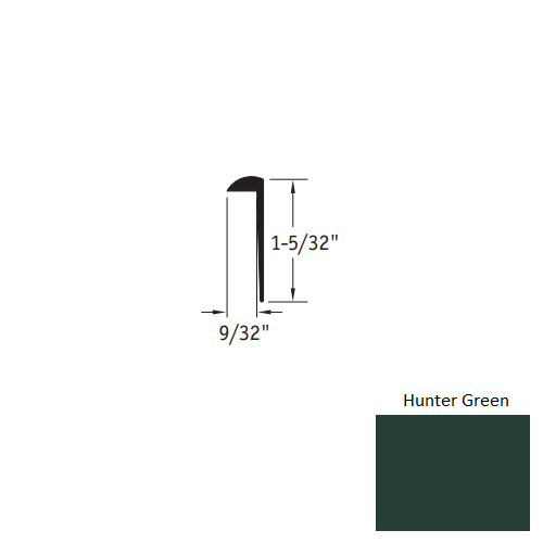 Johnsonite Hunter Green CCC-86-B