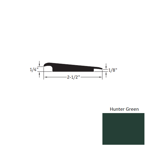Johnsonite Hunter Green CTA-86-H