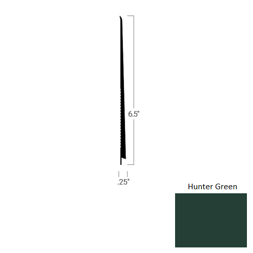 Johnsonite Hunter Green TDC-86-6 1/2X75