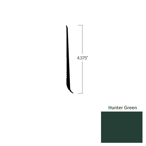 Johnsonite Hunter Green TDCR-86-4 3/8-X75