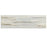 Textured Ecru White Peel & Stick Marble Veneer - 6" x 24"