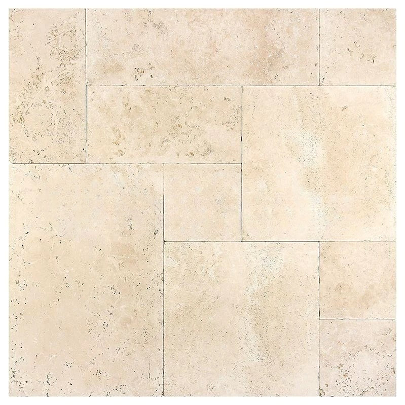 Arizona Tile Salem Grey Tumbled Limestone Lyon Pattern Lowest Price