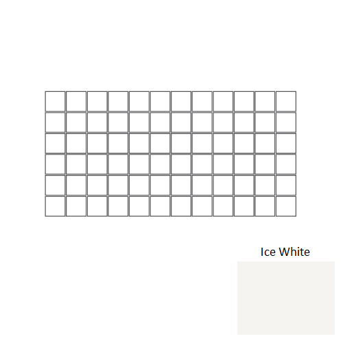 Color Story Mosaic Ice White 0025