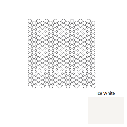 Color Story Mosaic Ice White 0025