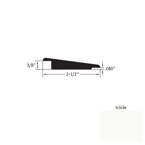 Johnsonite Icicle CTA-08-Z