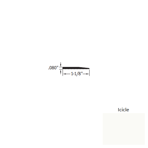 Johnsonite Icicle RRS-08-B