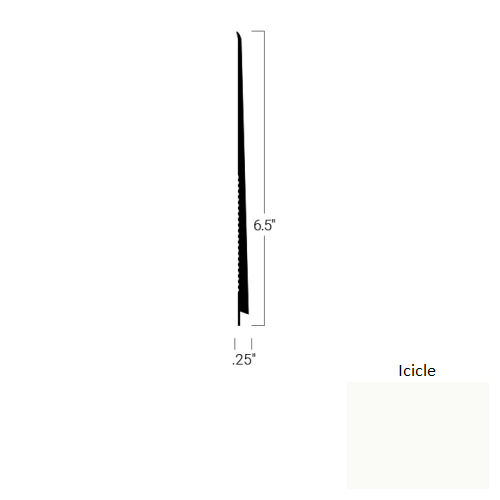 Johnsonite Icicle TDC-08-6 1/2X75