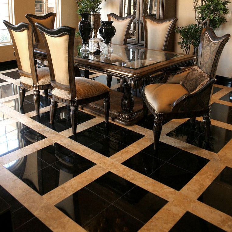 Arizona Tile Indian Premium Black Polished Granite Tile | Lowest Price ...