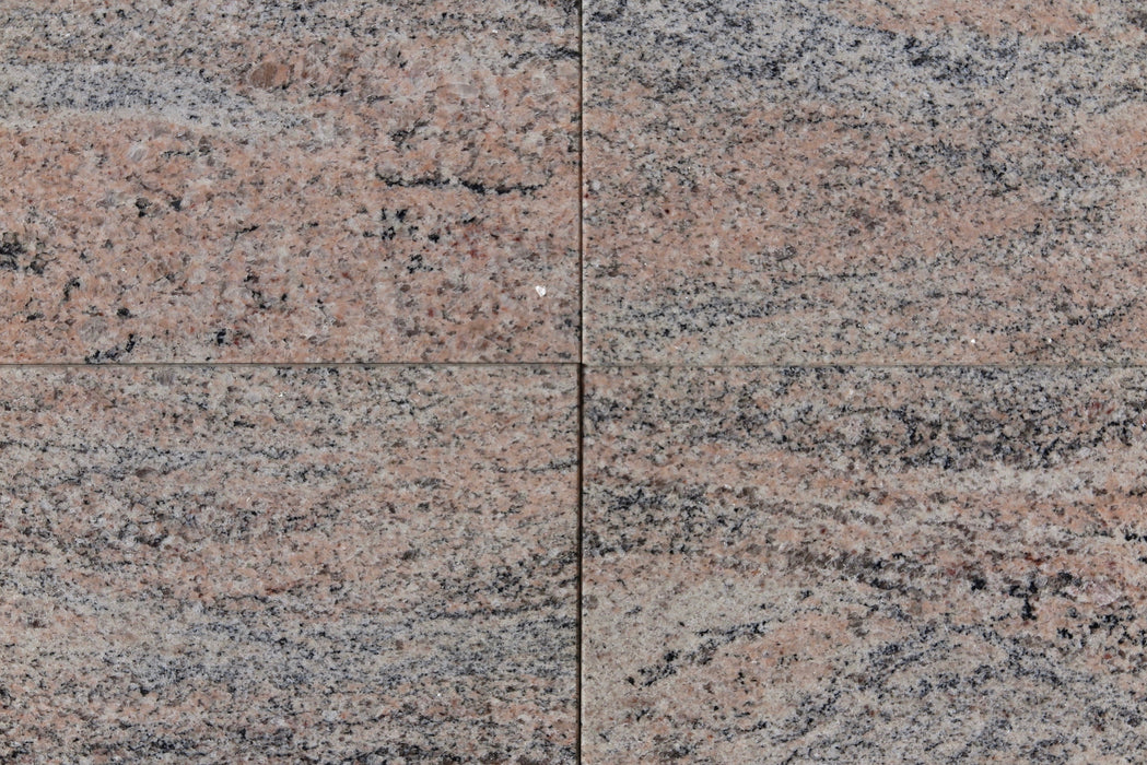 Polished Indian Juparana Granite Tile - 12" x 12" x 5/16"