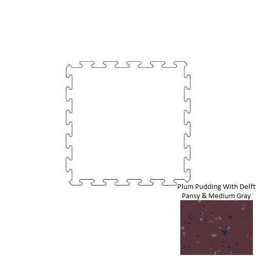 Flexco Tuflex Force Plum Pudding With Delft Pansy & Medium Gray ...