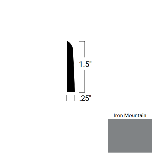 Johnsonite Iron Mountain SHU-TG3-A