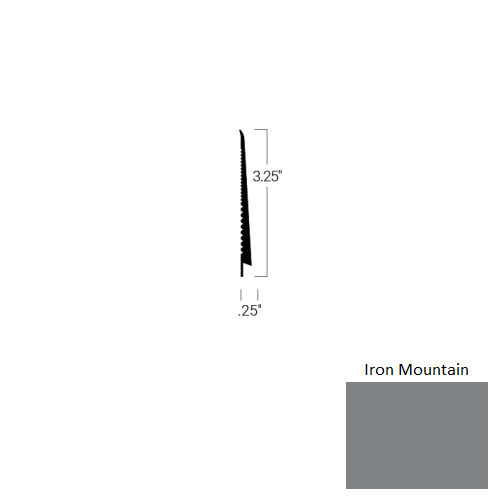 Johnsonite Iron Mountain TDC-TG3-3 1/4X75